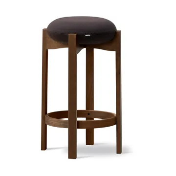 Pioneer stool high - Vidar 386-smoked stained lacquered oak - Fredericia Furniture