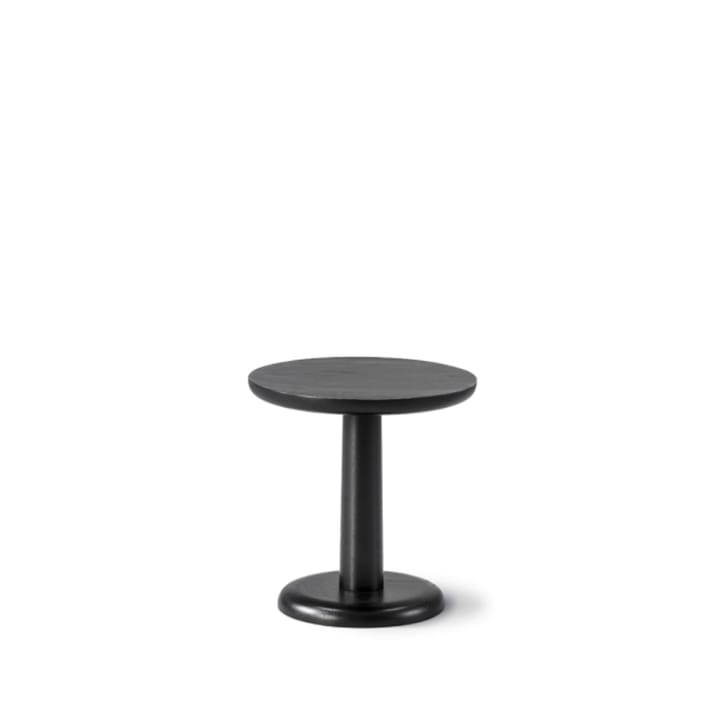 Pon side table - Black lacquered oak, Ø35 cm - Fredericia Furniture