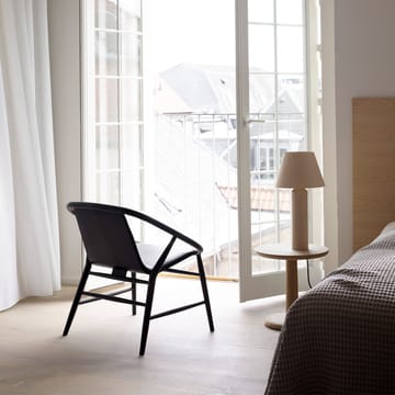 Pon side table - Smoked oak oil, Ø40 cm - Fredericia Furniture