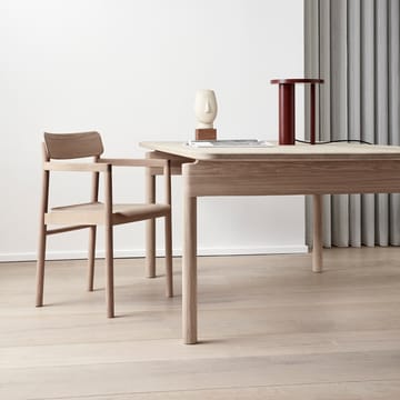 Post 3445 armchair - Black lacquered oak - Fredericia Furniture