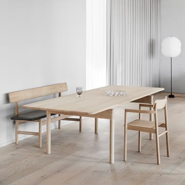 Post 3445 armchair - Black lacquered oak - Fredericia Furniture