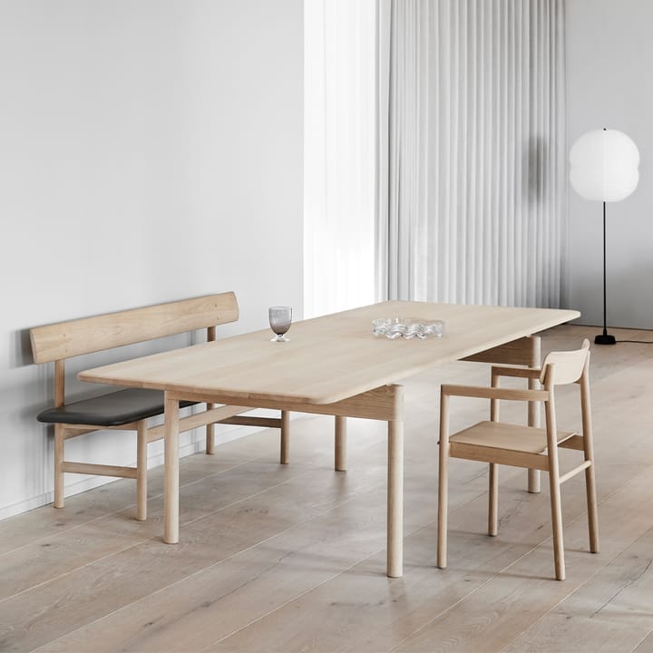 Post 3445 armchair, Black lacquered oak Fredericia Furniture