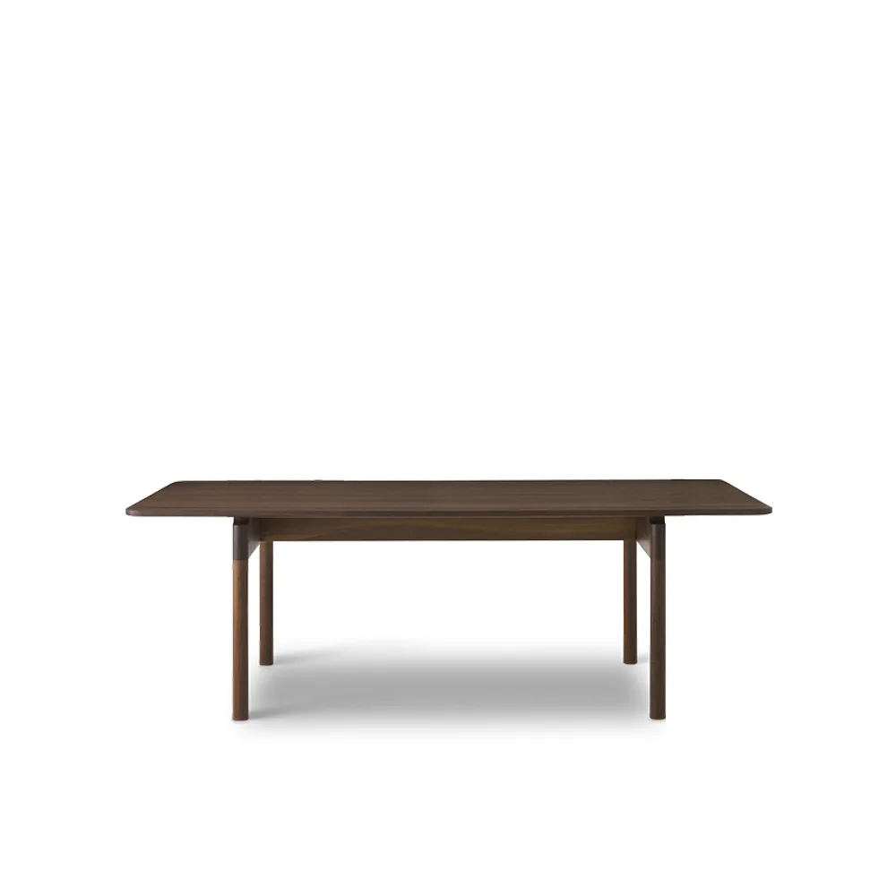 Post 6438 dining table, Smoke-oiled oak, 100x225 cm Fredericia Furniture