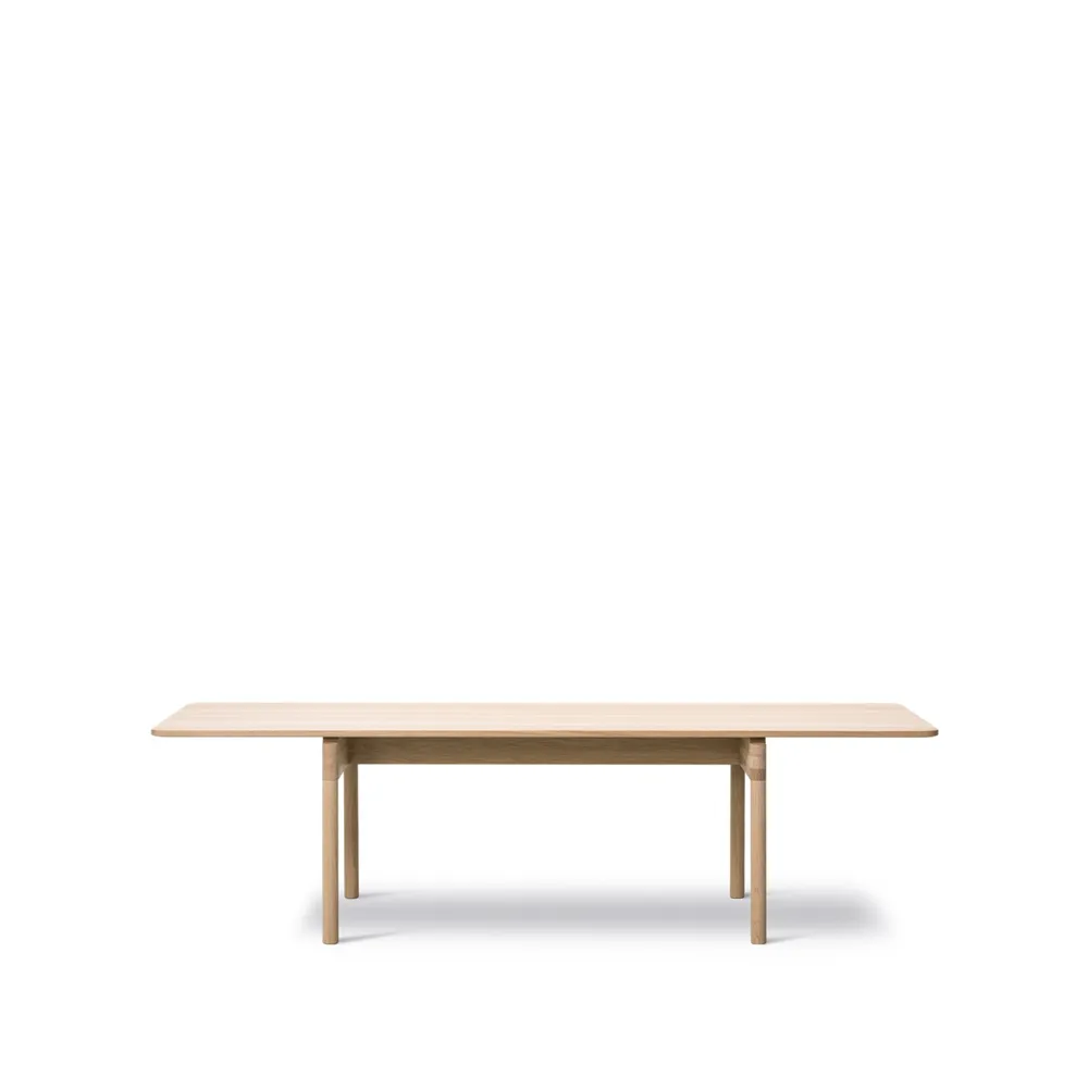 Post 6440 dining table, Light oiled oak, 100x265 cm Fredericia Furniture