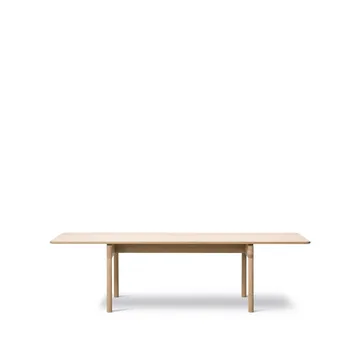 Post 6440 dining table - Light oiled oak, 100x265 cm - Fredericia Furniture