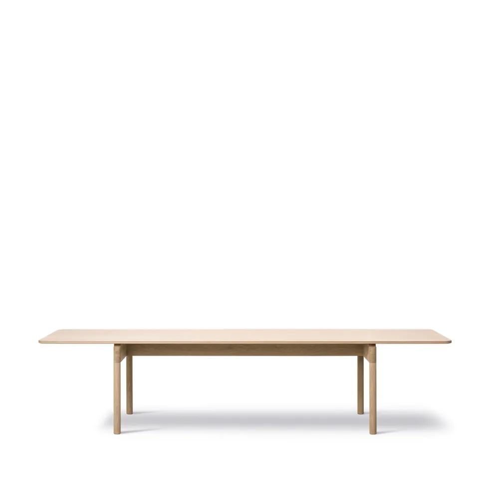 Post 6442 dining table, Soaped oak, 100x320 cm Fredericia Furniture