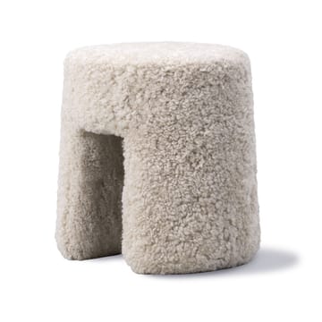 Sequoia ottoman - Sheepskin moonlight - Fredericia Furniture