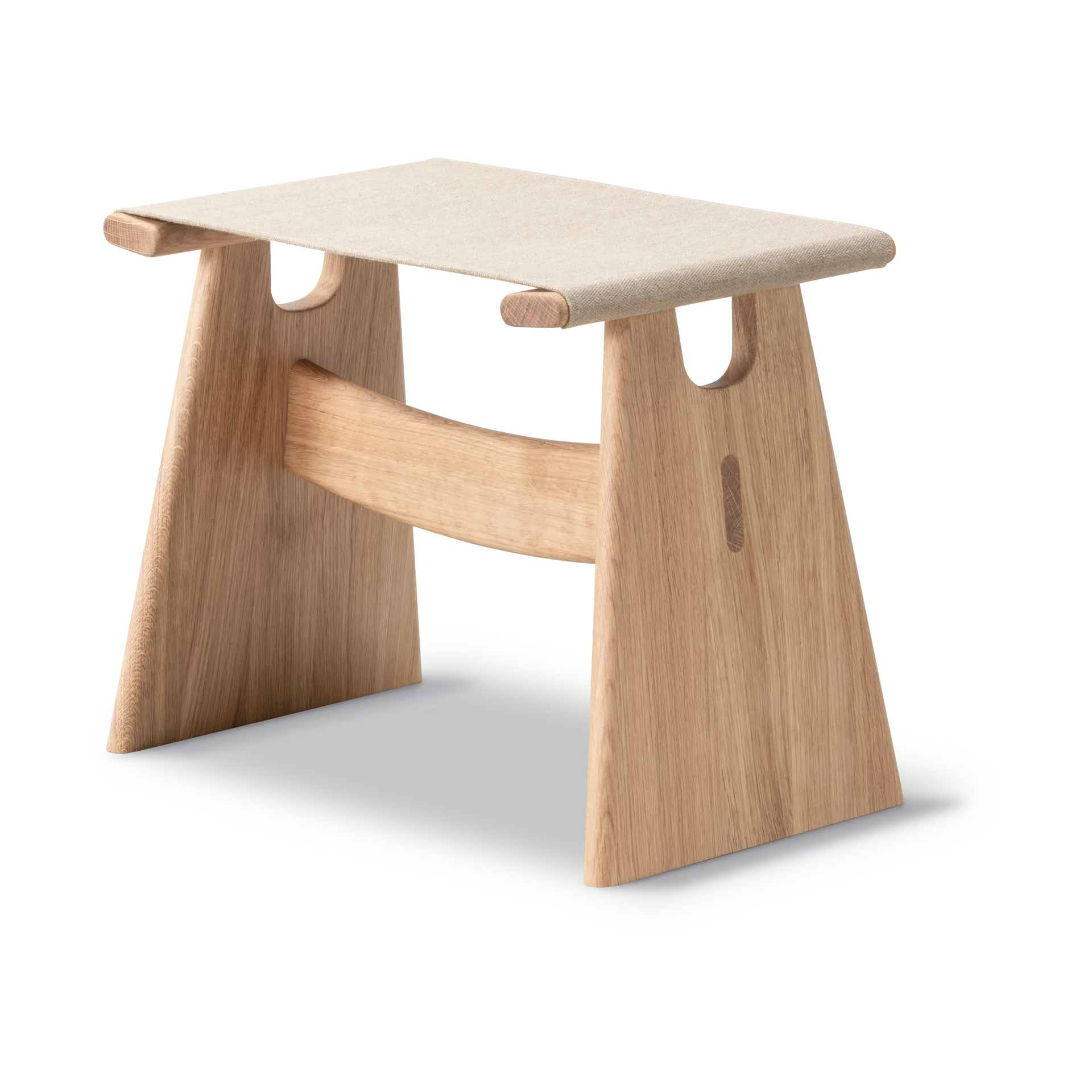 Seto stool, Natural canvas-oiled oak Fredericia Furniture