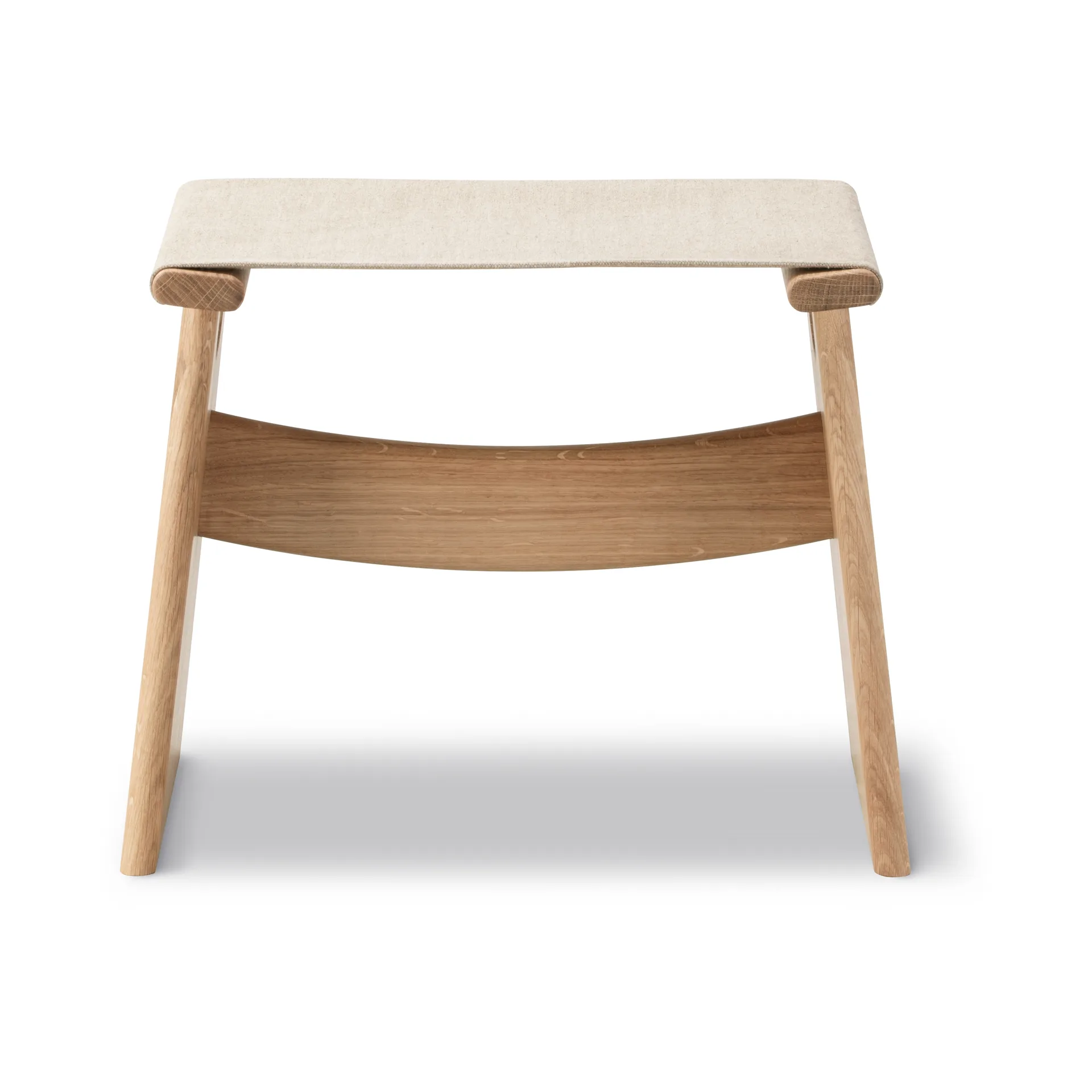 Seto stool, Natural canvas-oiled oak Fredericia Furniture
