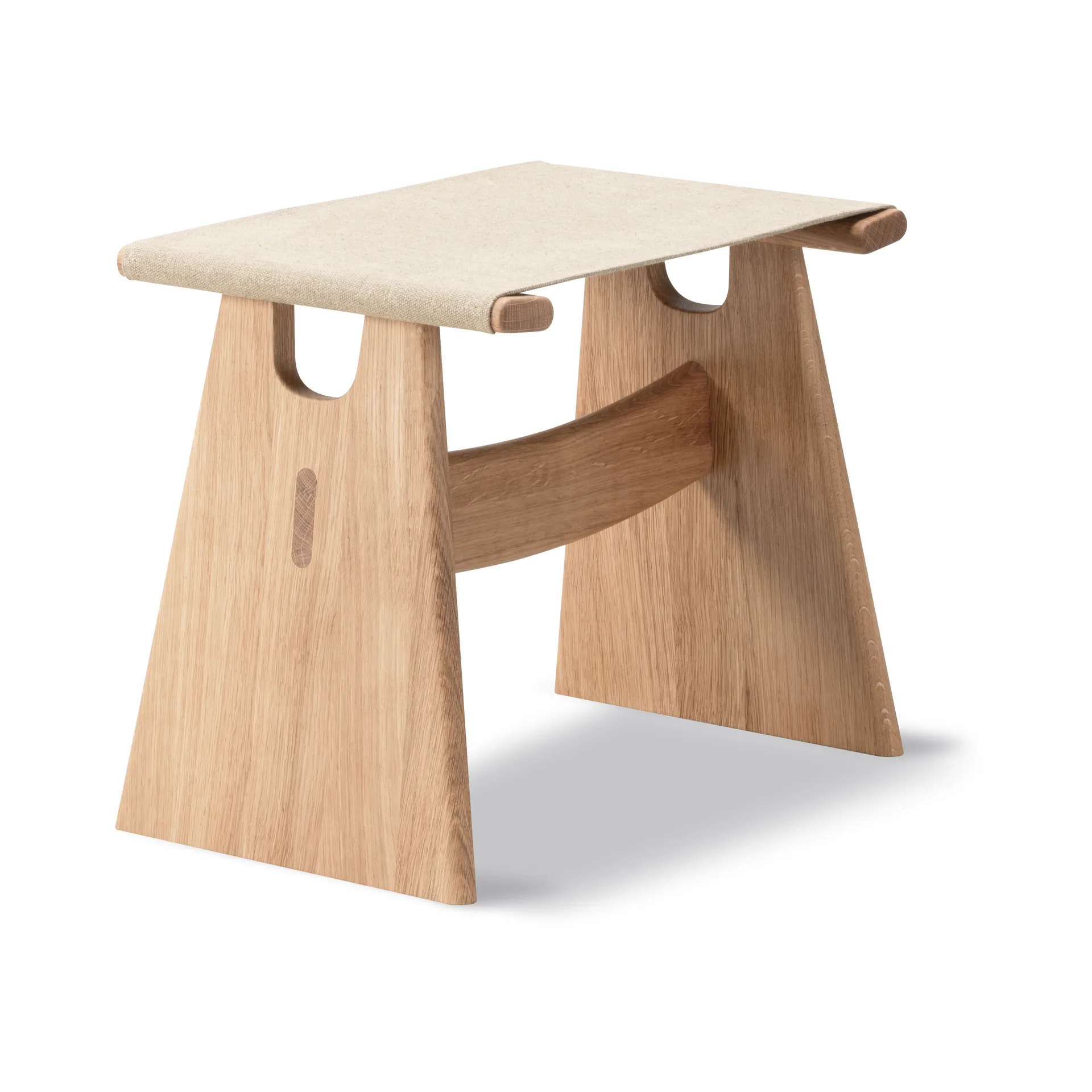 Seto stool, Natural canvas-oiled oak Fredericia Furniture