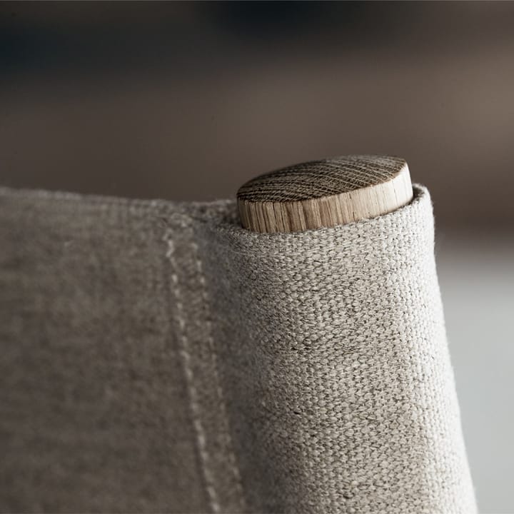 The Canvas Chair armchair, Canvas natural-light oiled oak frame, incl. canvas cushion Fredericia Furniture
