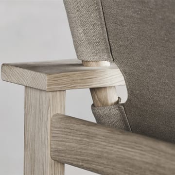 The Canvas Chair armchair - Canvas natural-light oiled oak frame - Fredericia Furniture