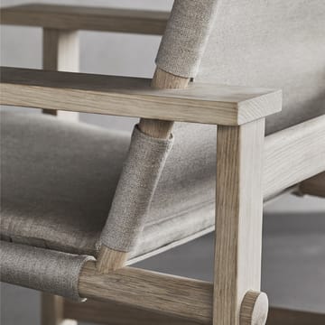 The Canvas Chair armchair - Canvas natural-light oiled oak frame - Fredericia Furniture