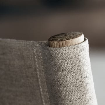 The Canvas Chair armchair - Canvas natural-light oiled oak frame - Fredericia Furniture