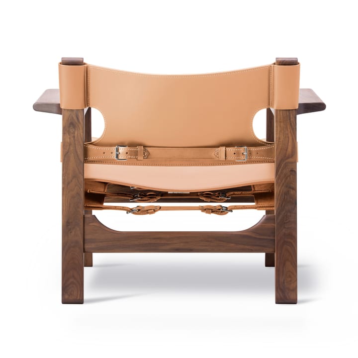 The Spanish armchair, Leather natural-oiled walnut Fredericia Furniture