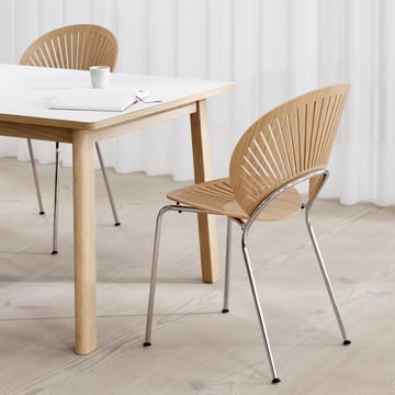 Trinidad 3398 chair - Black-stained ash legs black - Fredericia Furniture