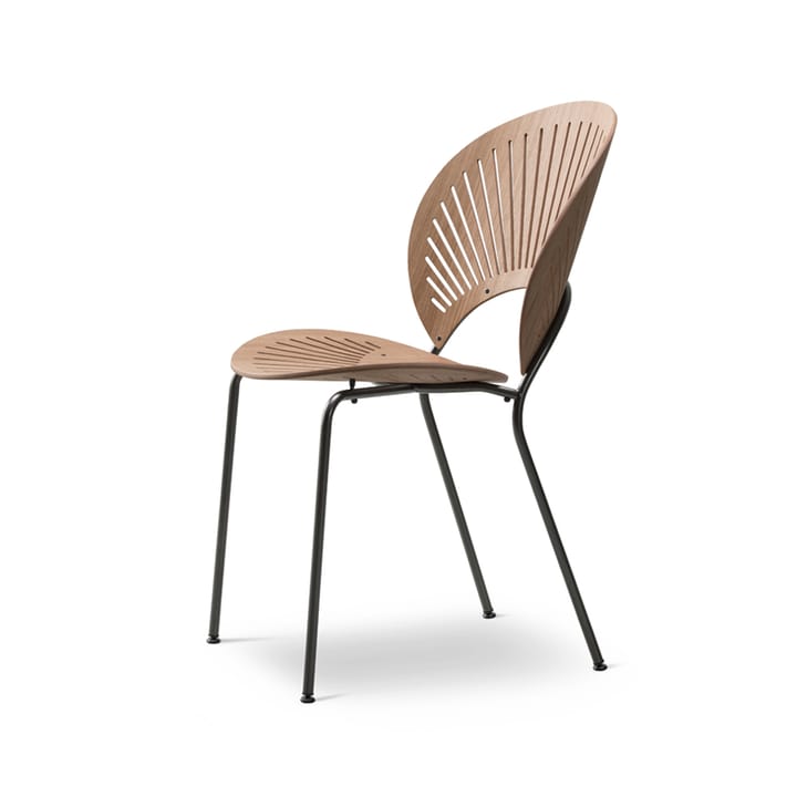 Trinidad 3398 chair - Clear lacquered oak-leg black - Fredericia Furniture