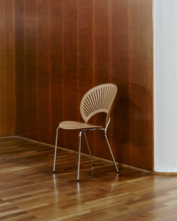Trinidad 3398 chair - Oiled oak-stainless brushed steel - Fredericia Furniture
