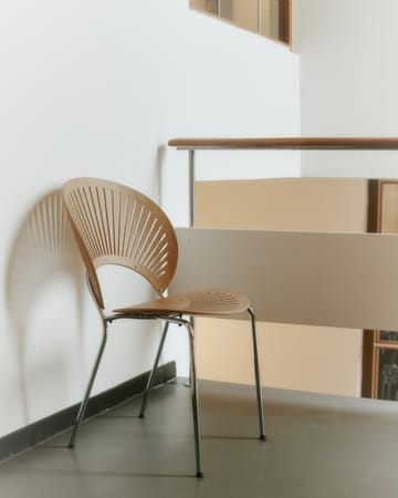 Trinidad 3398 chair - Oiled oak-stainless brushed steel - Fredericia Furniture