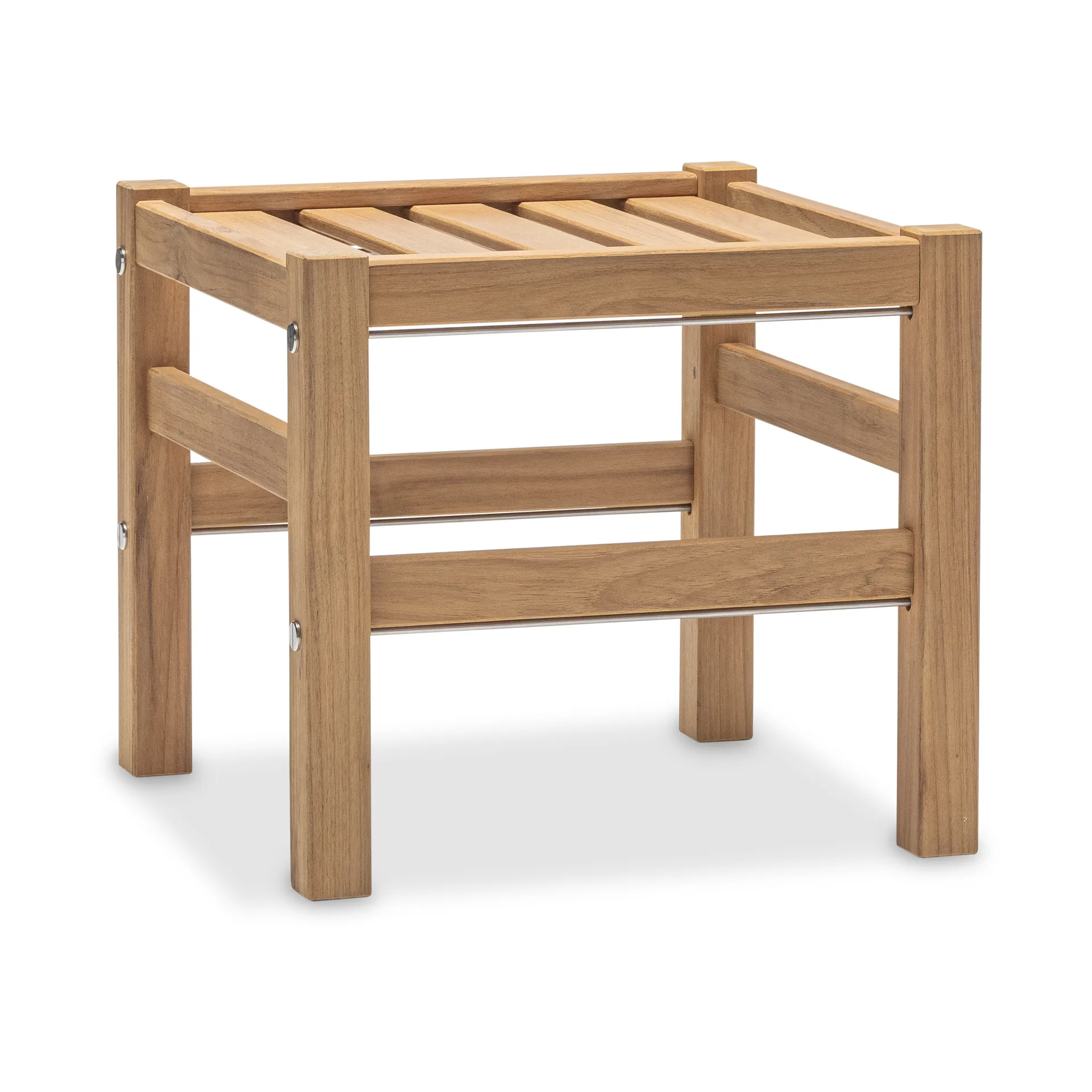07 stool, Teak Fri Form