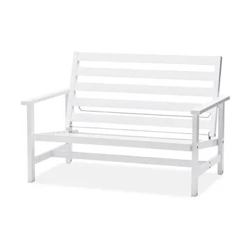 08 sofa - White, 2-seater - Fri Form