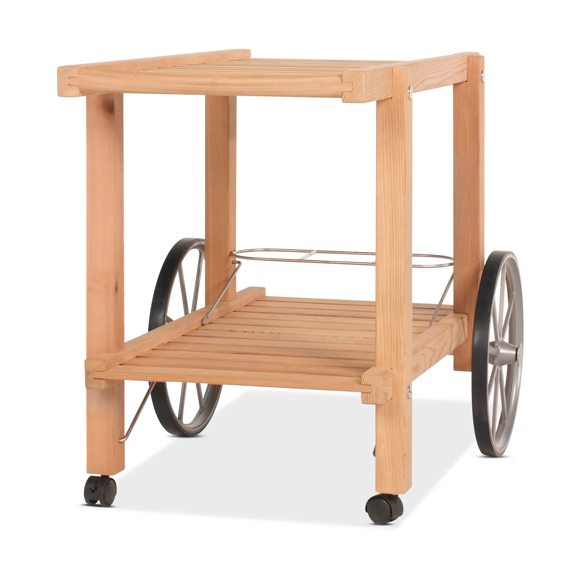 14 serving cart, Redwood, 45x77x67 cm Fri Form