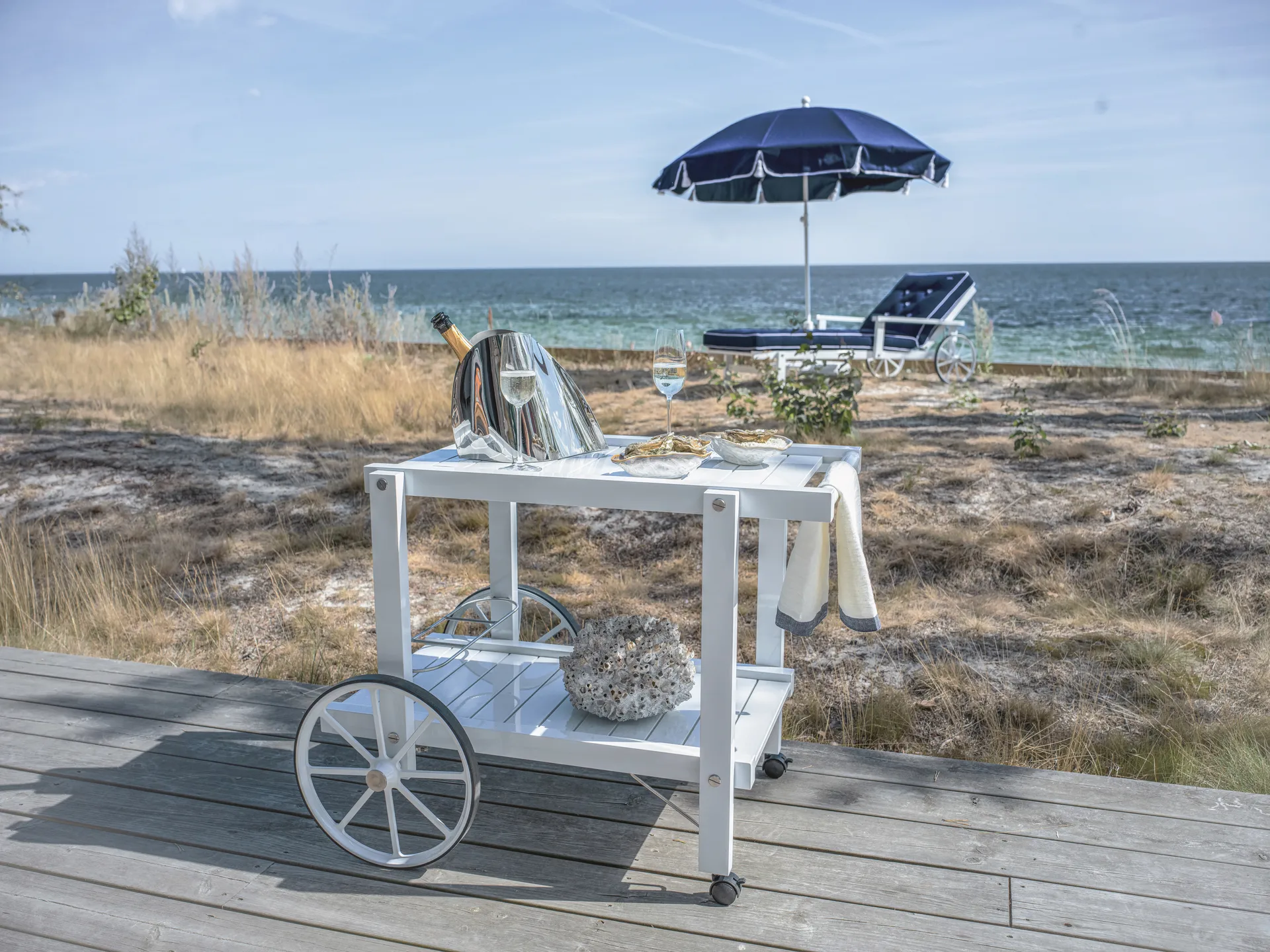 14 serving cart, White Fri Form