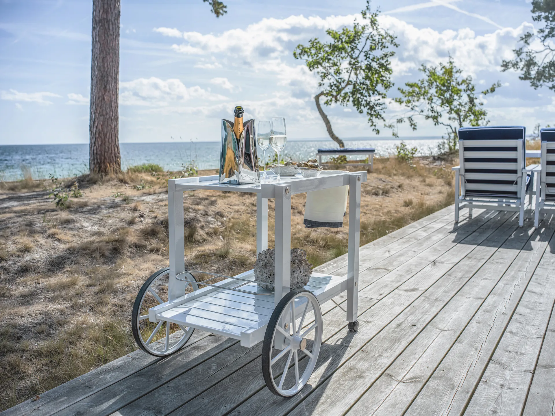 14 serving cart, White Fri Form