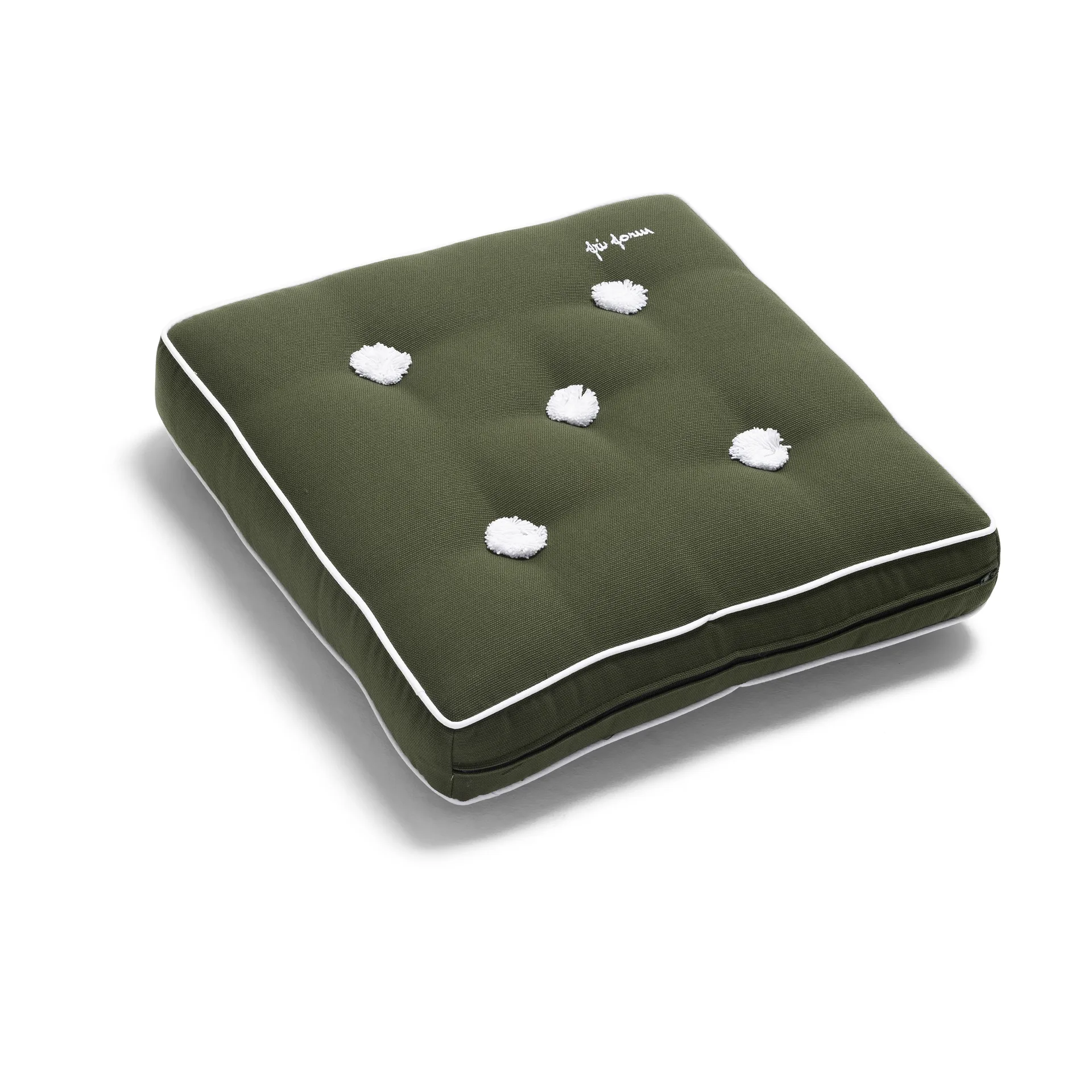 42 cushion, Khaki green, 42x,42 cm Fri Form