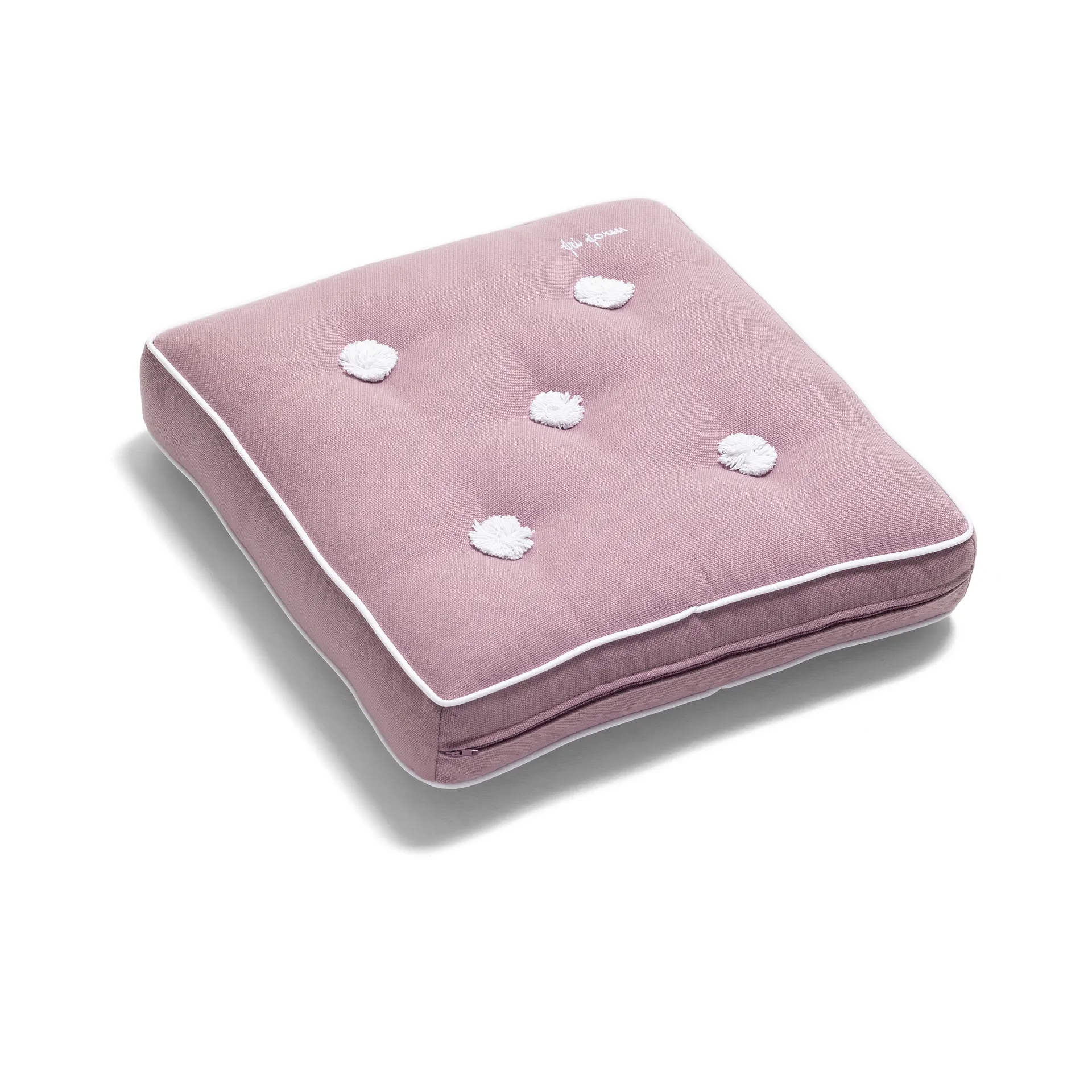 42 cushion, Light pink, 42x42 cm Fri Form