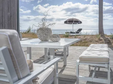 45 bench - White, 135 cm - Fri Form