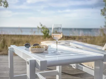 49 trolley table - White, 50x46 cm - Fri Form