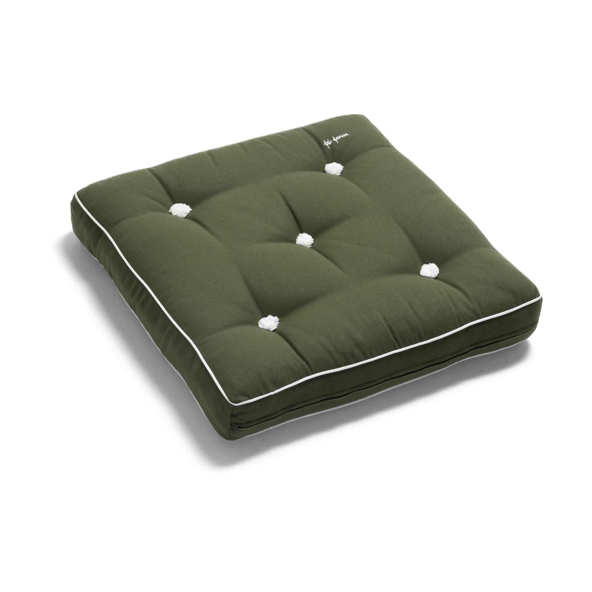 55 cushion, Khaki green, 55x55 cm Fri Form