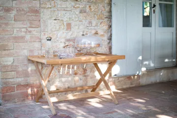 60 tray table - Teak, 59x94 cm - Fri Form