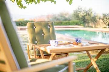 60 tray table - Teak, 59x94 cm - Fri Form