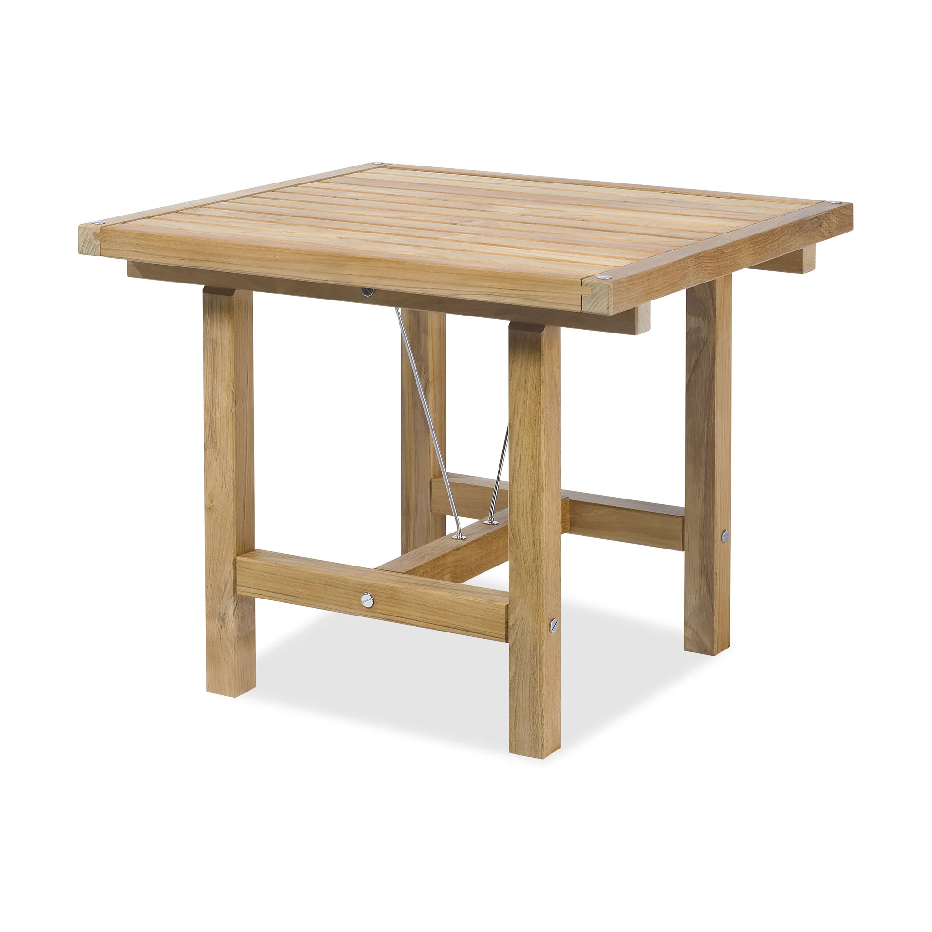 61 table, Teak, 85x80x68 cm Fri Form