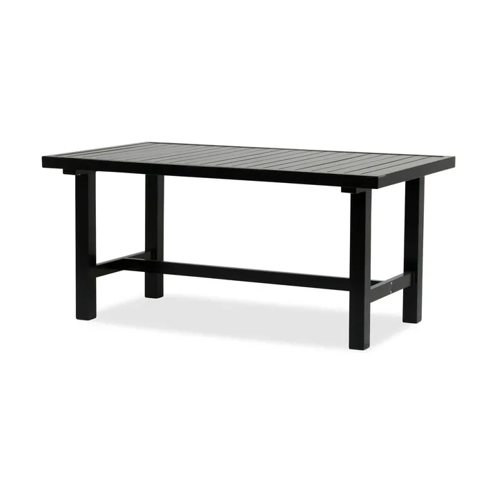 62 table - Black, 142x80x65.5 cm - Fri Form