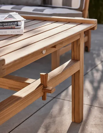 63 table - Teak, 150x73x51 cm - Fri Form