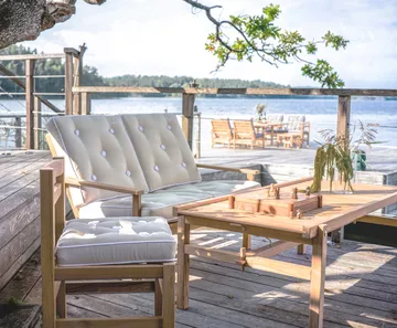 63 table - Teak, 150x73x51 cm - Fri Form