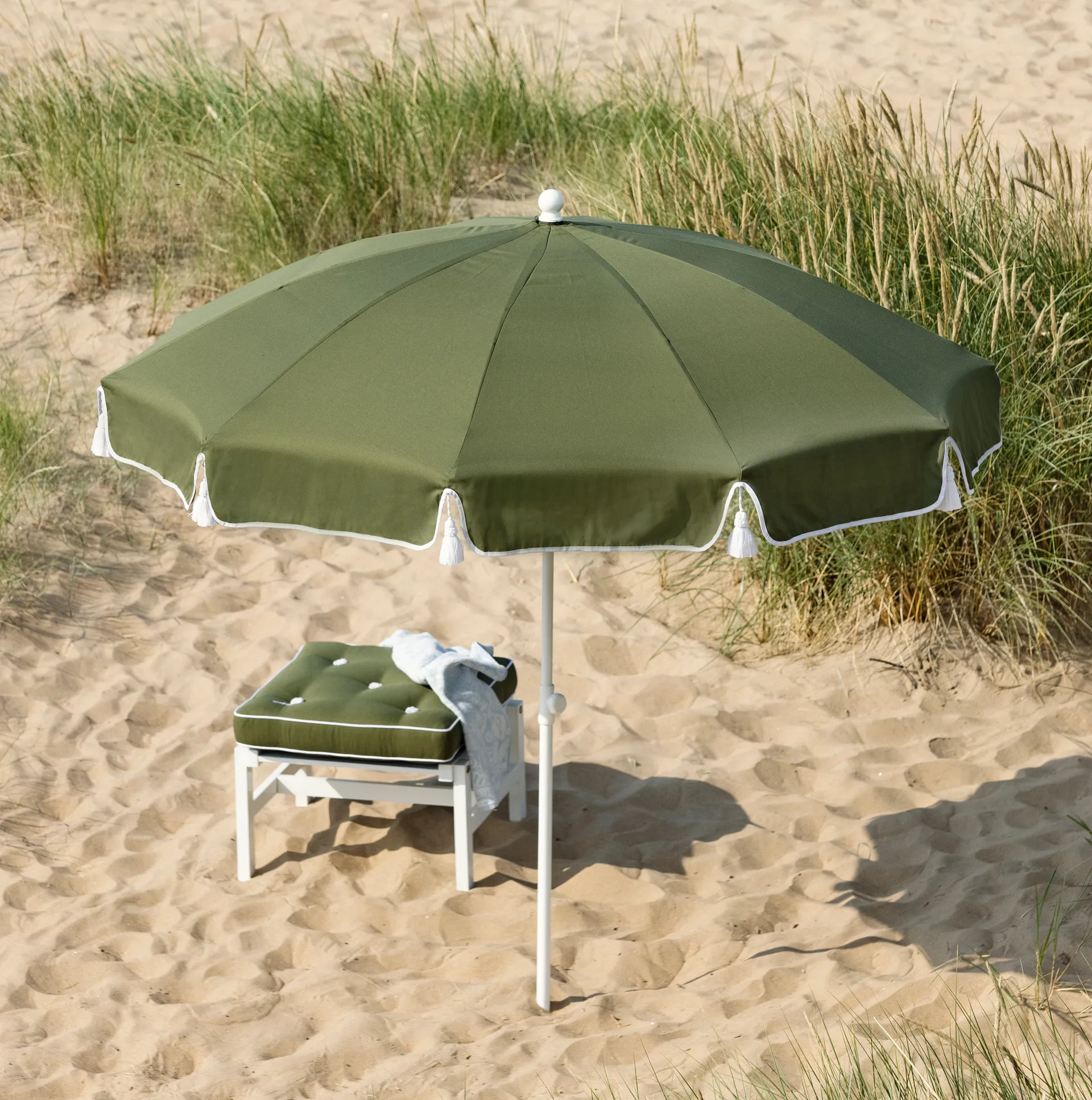 90 parasol, Khaki green, Ø220 cm Fri Form