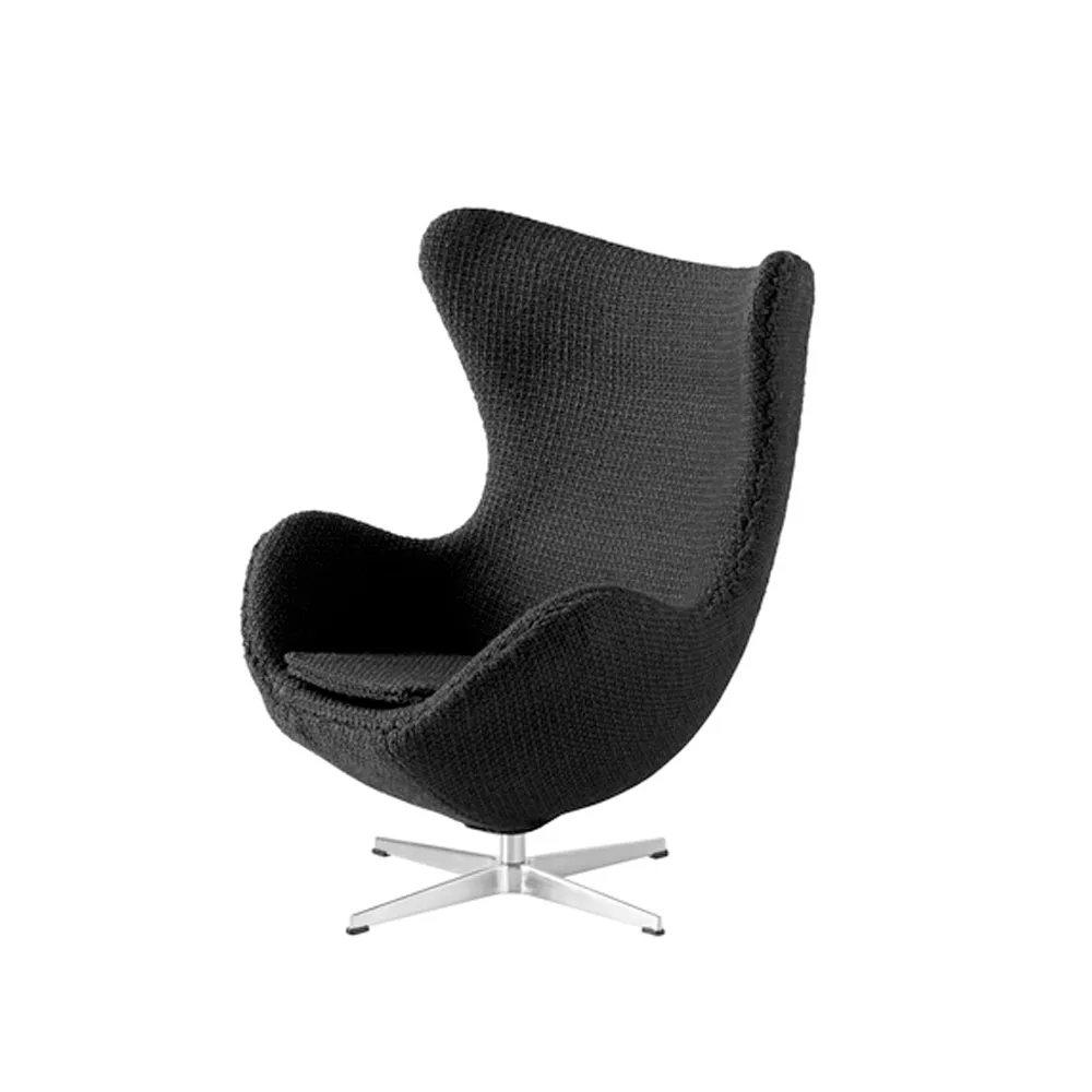 Fritz Hansen Ägget miniature Black | Scandinavian Design | Decorative accessories | Black