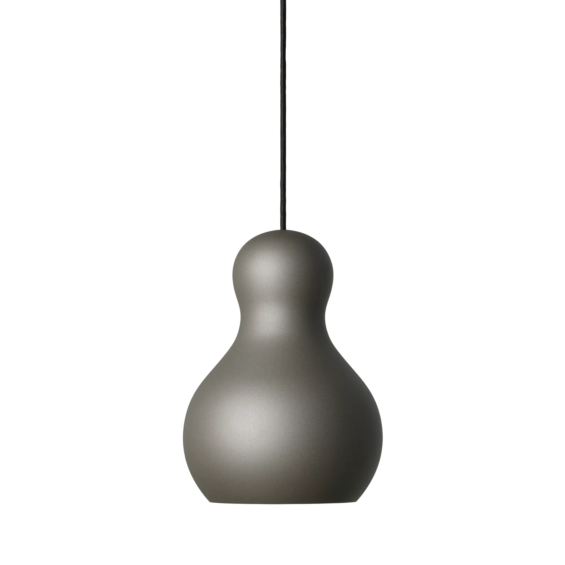Calabash P1 pendant lamp matte, grey meteor Fritz Hansen