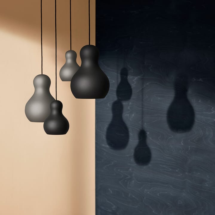 Calabash P1 pendant lamp matte - grey meteor - Fritz Hansen