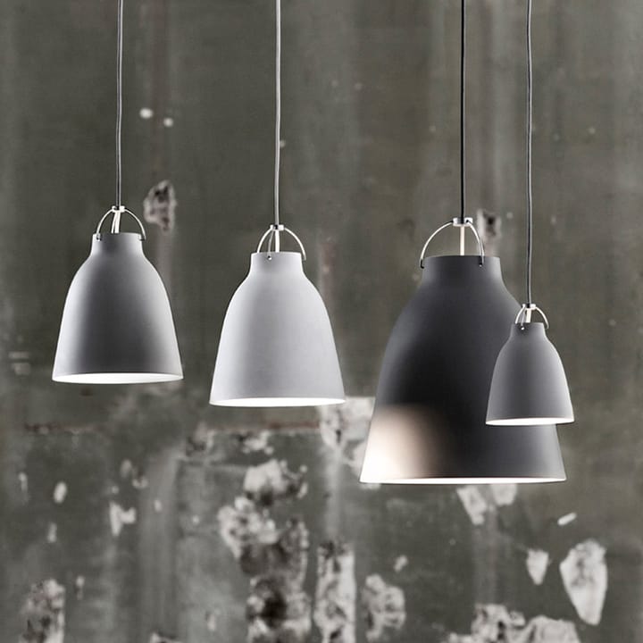 Caravaggio 1 Pendant, Black-red textile cord Fritz Hansen