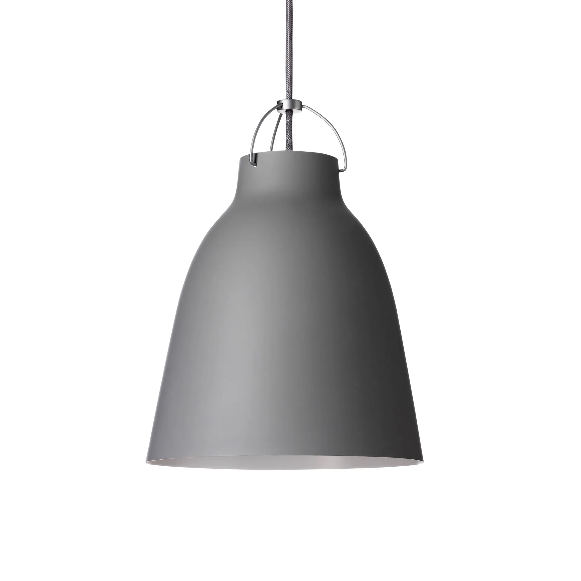 Caravaggio P2 pendant lamp matte, Grey45 Fritz Hansen