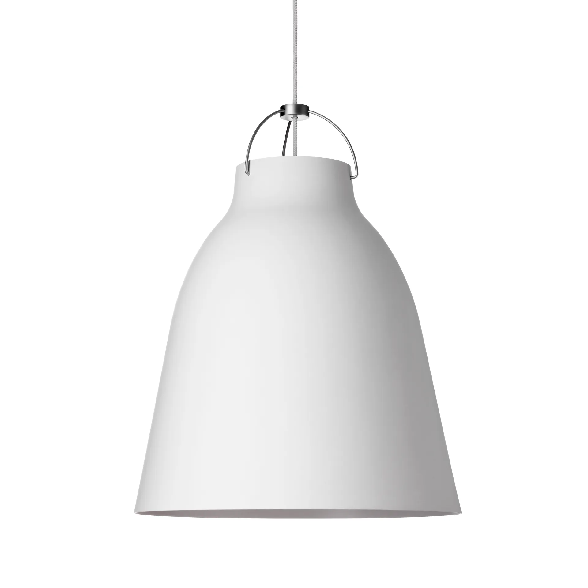 Caravaggio P3 pendant lamp matte, White Fritz Hansen