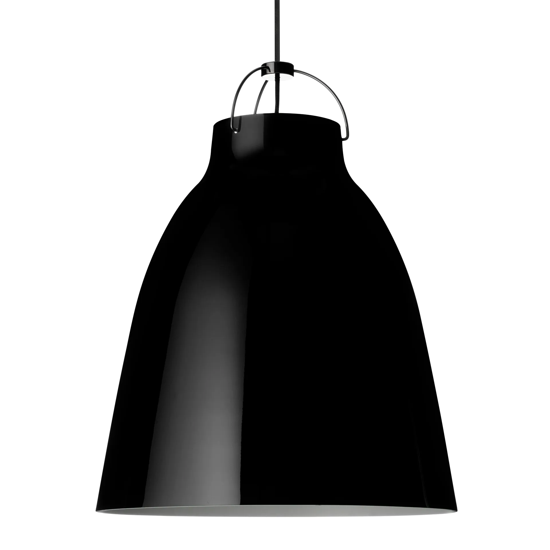 Caravaggio P4 pendant lamp, Black-black Fritz Hansen