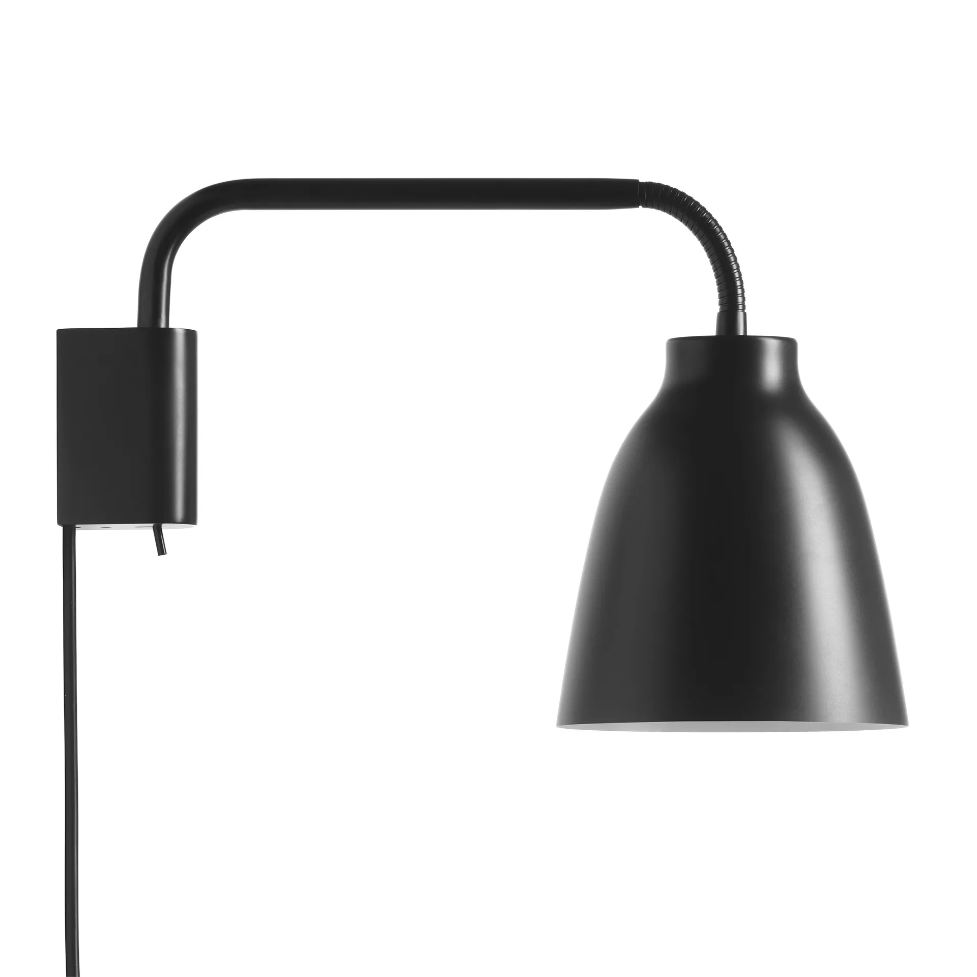 Caravaggio Read wall lamp, Black Fritz Hansen