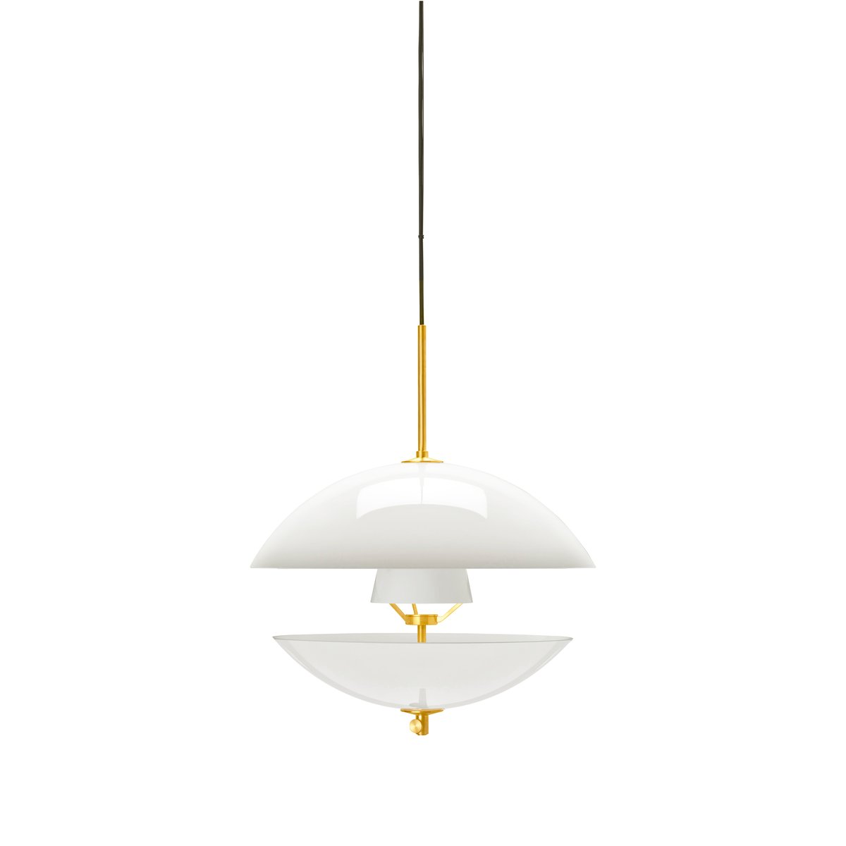Fritz Hansen Clam pendant lamp o44 cm | Scandinavian Design | Pendant lamps | White