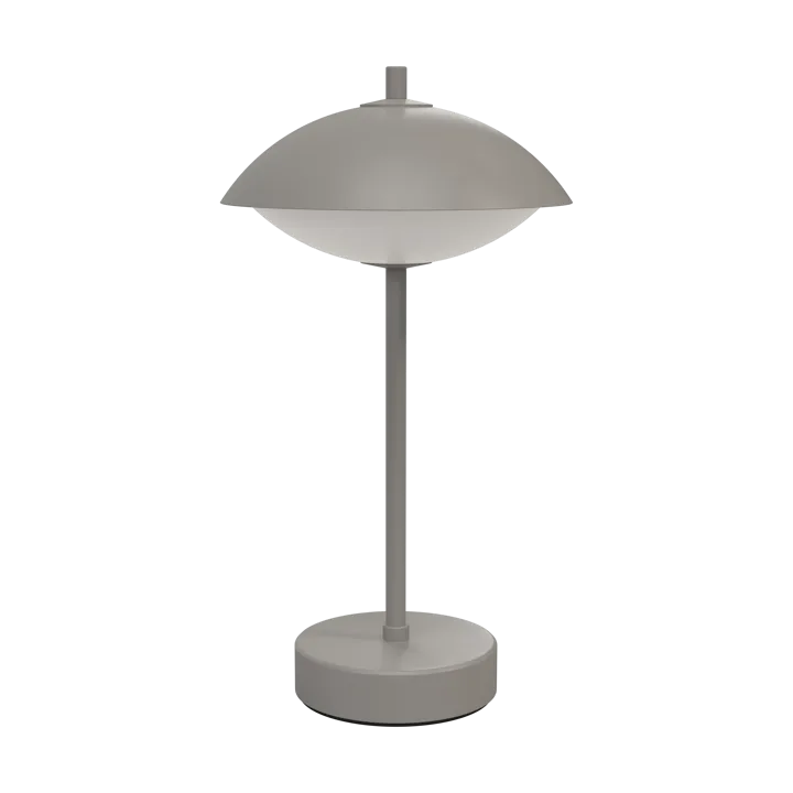 Clam portable table lamp 31 cm - Nine grey - Fritz Hansen